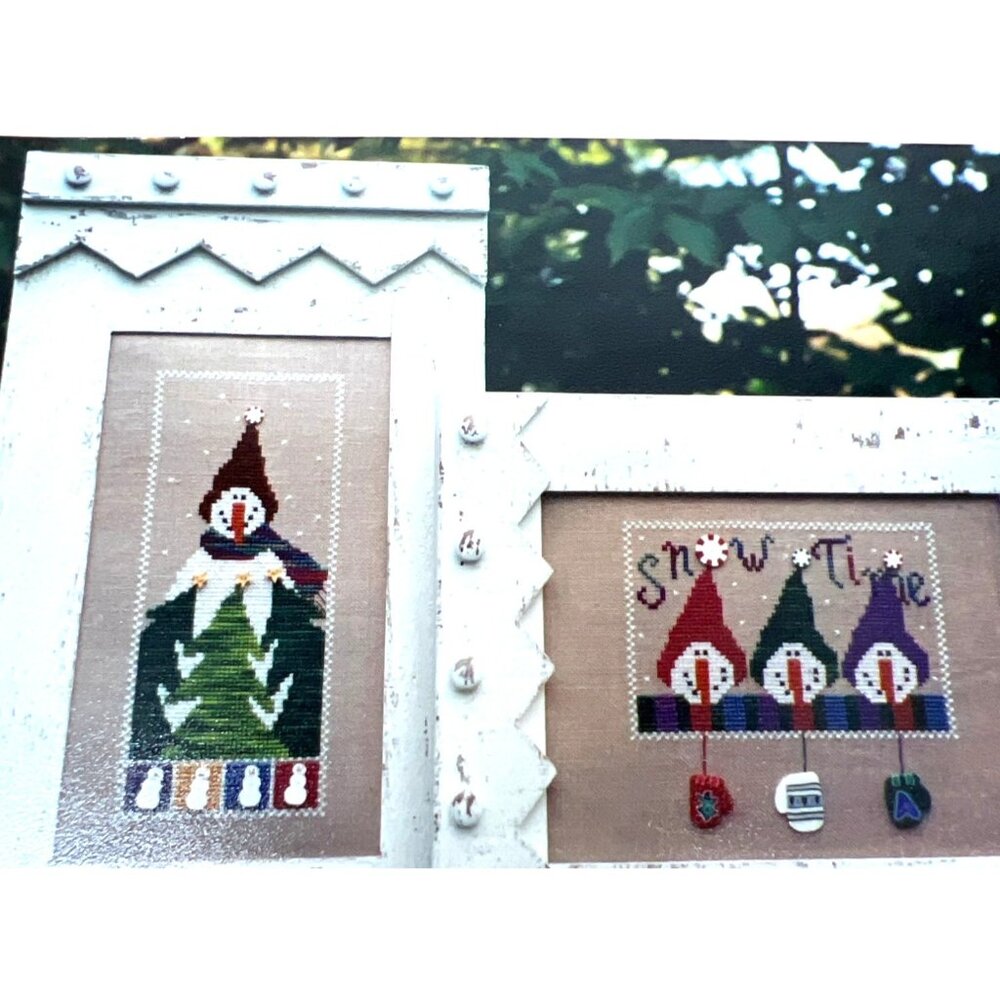 Vals Stuff Snow Time Cross Stitch Pattern Booklet